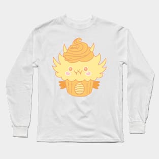 Gold Dragon Cupcake Long Sleeve T-Shirt